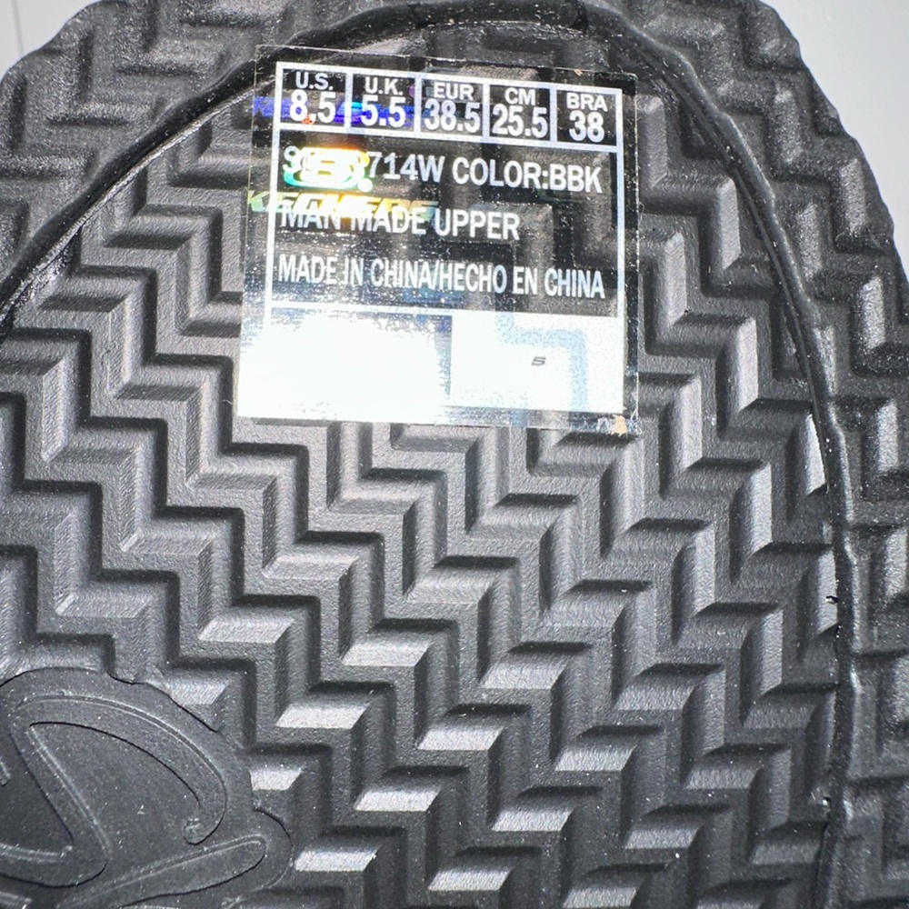 Skechers - Cali Rumble On - Dreamy Days Sandals - Black/Gray - Picture 5 of 5